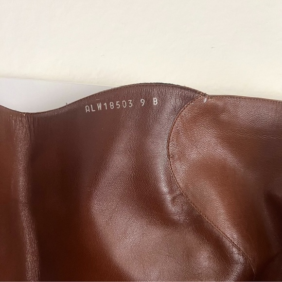 RALPH LAUREN Collection Authenticated Hight Knee Leather Women’s Boots Sz 9B - Picture 4 of 7